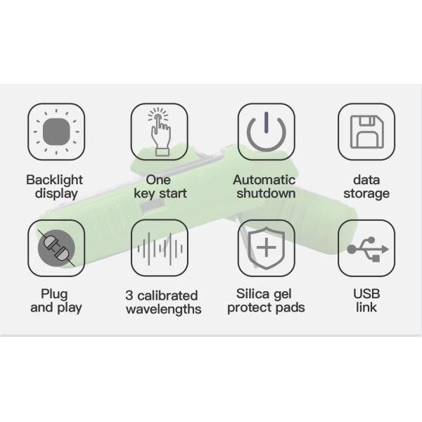 FTTH Fiber Optic Tools 3 Wavelengths 1310 1490 1550nm Compact PON Power Meter