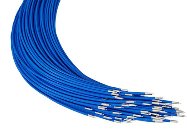 One Core 0.1KG/M RF Jumper Cable / High Temperature Resistant RG402 Coaxial Cable