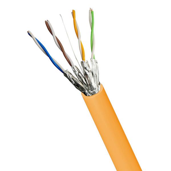 1000FT 23AWG FFTP CAT6A F FTP Cable LSZH CPR 10Gbps Ethernet Cable