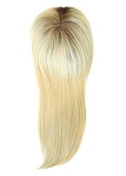 Topper naturel pour cheveux noirs personnalisable 5x5 pouces vrais toppers de cheveux