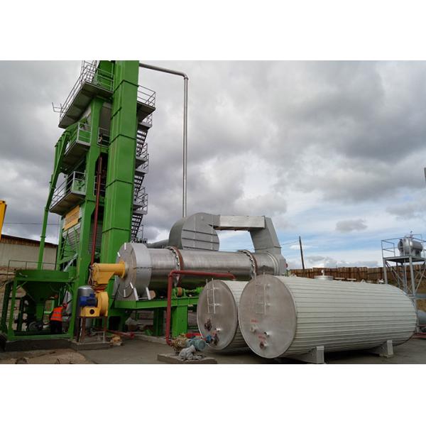 Завод смешивания аэропорта компактный горячий на строительство дорог 60 тонн в час