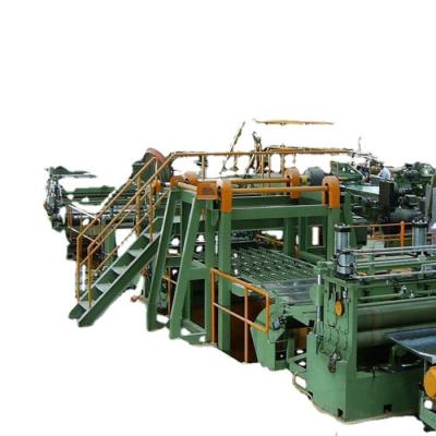 Equipamento de corte de bobinas de cobre e aço Máquina de corte de bobinas de folhas 75kw