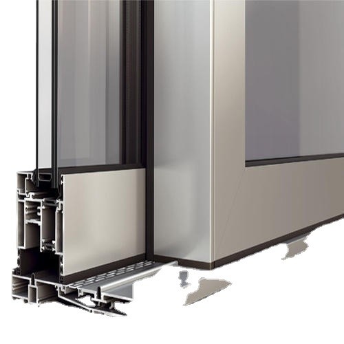 Supply Shengxin Thermal Insulation Extruded Aluminum Frame Glass Door Profiles for Sliding Windows and Doors