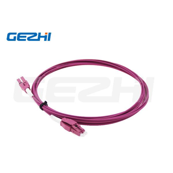 Duplex Fiber Optic Cable with Uniboot Polarity Interchange and LSZH Jacket in 5m Length for High Performance Connectivity