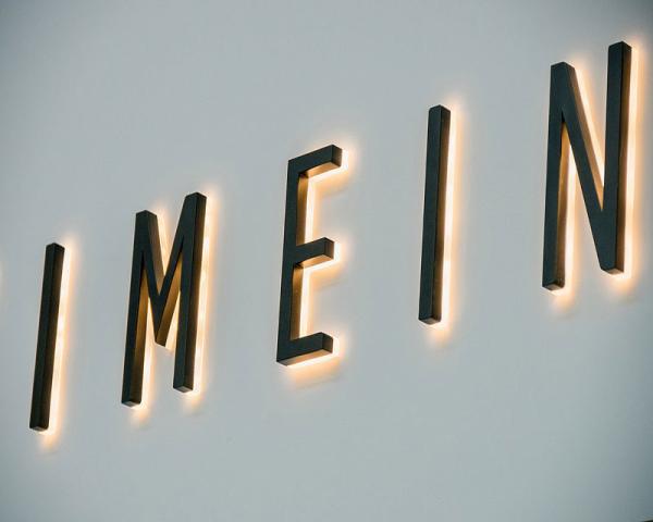 Custom Signage logo light letter wall signage indoor customised led corporate sign