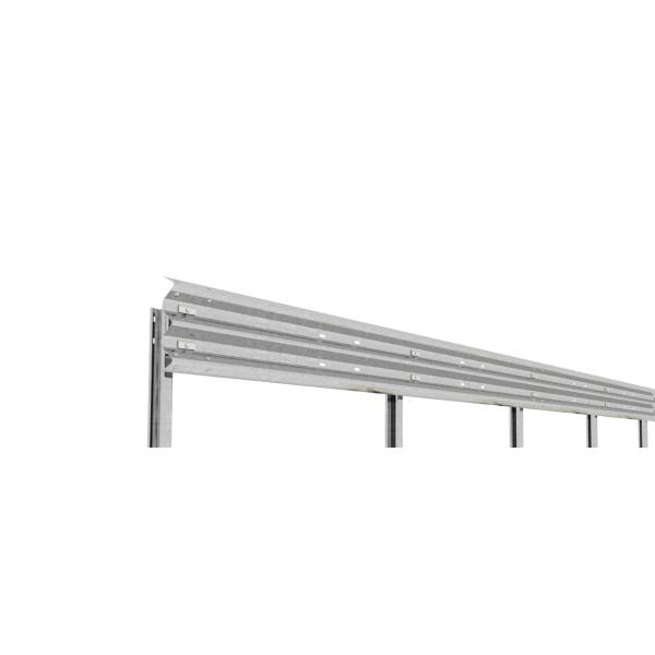 Автодорожная ограждение горячеоцинкованная сталь с использованием материала Q345 SJ345R для безопасности