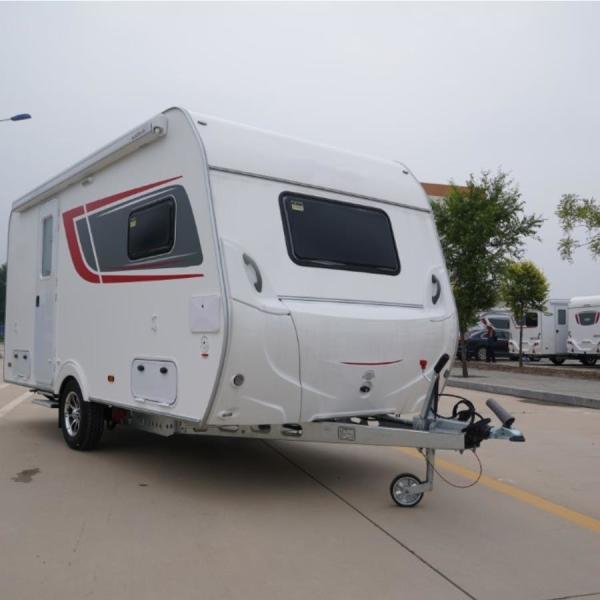 Petite remorque de camping-car personnalisée, mini remorque de camping-car en forme de larme hors route