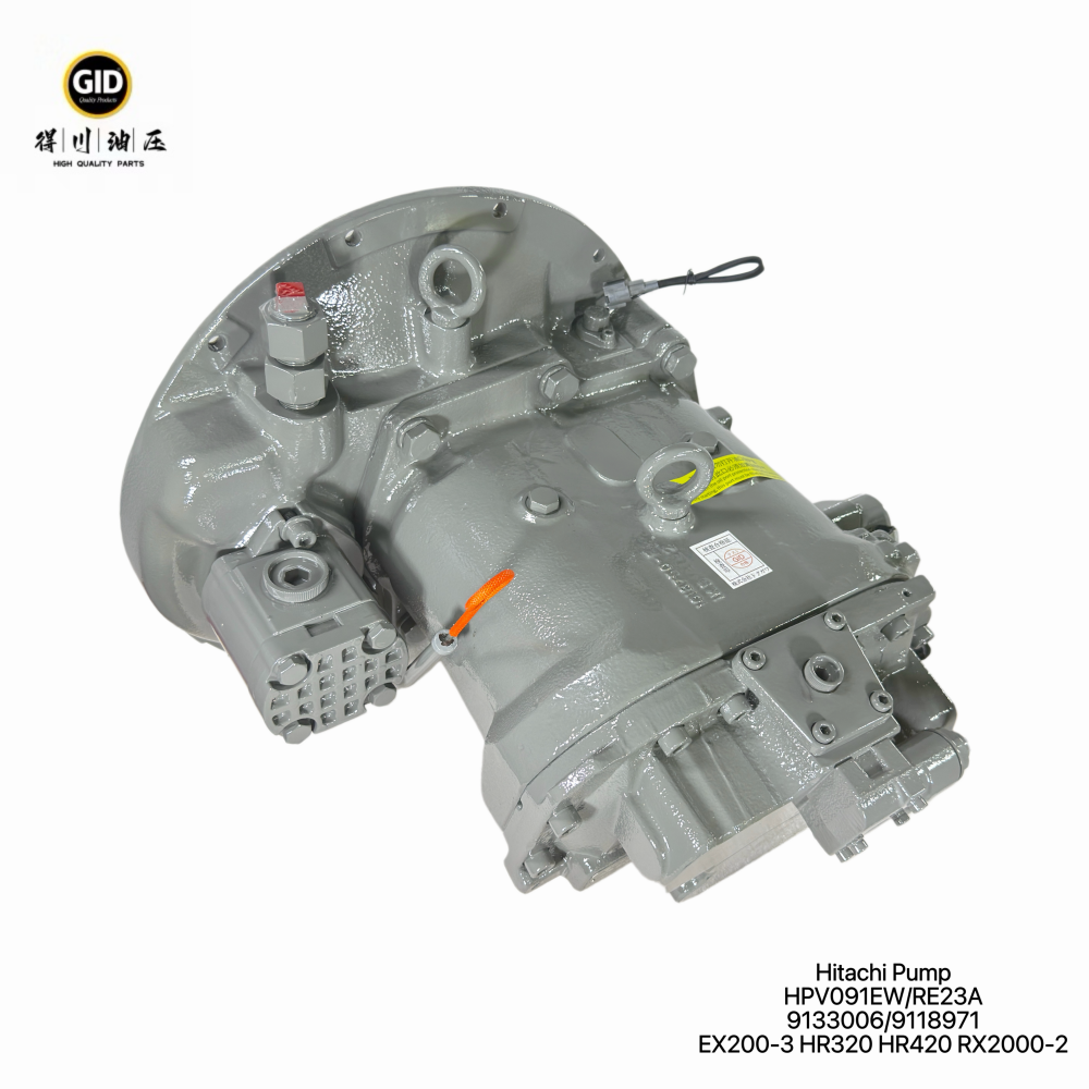 Hitachi HPV091EW Hydraulic Main Pump with High-Strength Cast Iron Construction Precision Components and Tested Before Shipment for EX200-3 HR320 HR420 RX2000-2