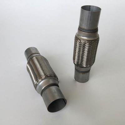 O metal universal feito à máquina parte exaustão de aço inoxidável a tubulação trançada do cabo flexível com extensão dos bocais