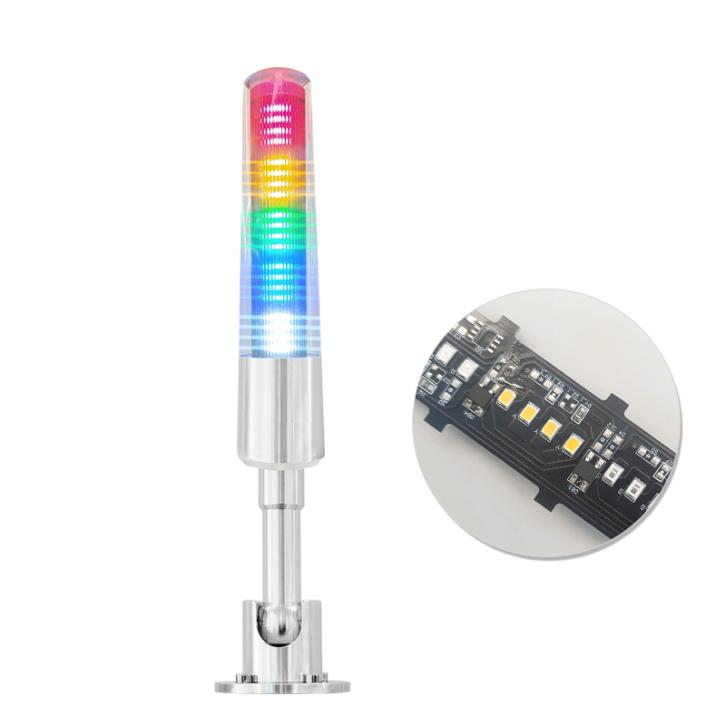 ONN M4S-F Multi Layer LED Warning Light Steady Buzzer Flash For Automation Assembly Line