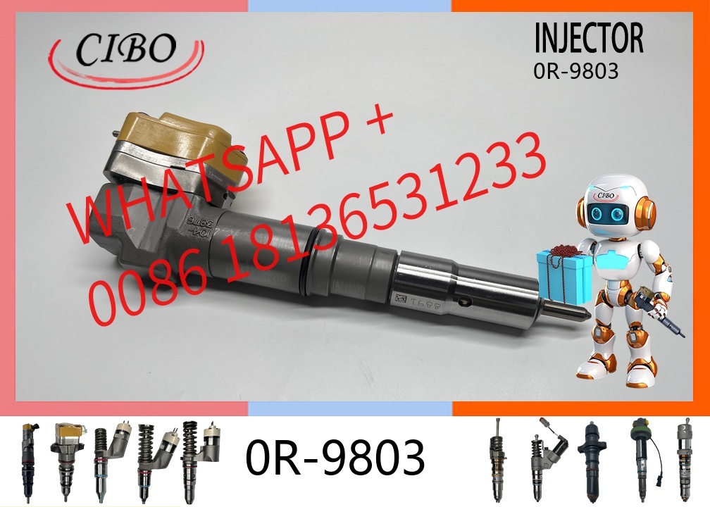 original 0R-9803 Diesel Fuel Injector for  3412 C3412 3412E Engine Truck Excavator 773D 992C D9N 375 5080 Injection Valves 232-1173 232-1168 0R9803 original new injector