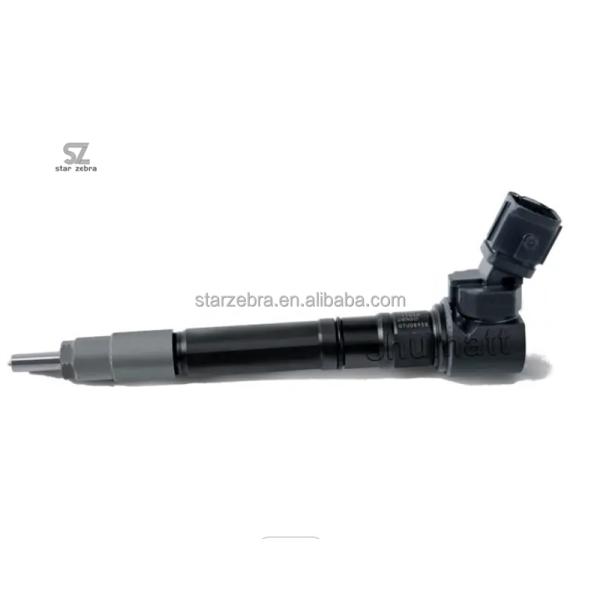Construction Works 23670-11030 Genuine Excavator Parts Rail Fuel Injector for Diesel CR Engine