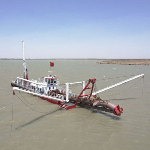 2300m3 Cutter Suction Dredger Ship With 12m Dredging Depth Fuel Efficient