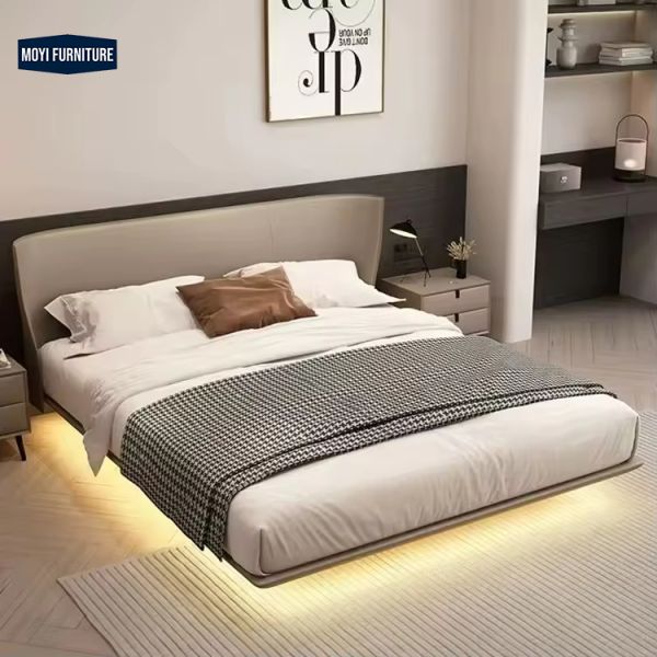 Modular king size bedroom furniture sets velvet wood luxury leather modern kingsize bed designs sophisticated look