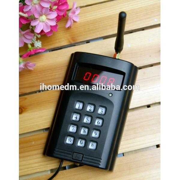 Venta caliente electrónica sin cables de restaurante de escritorio de buscador