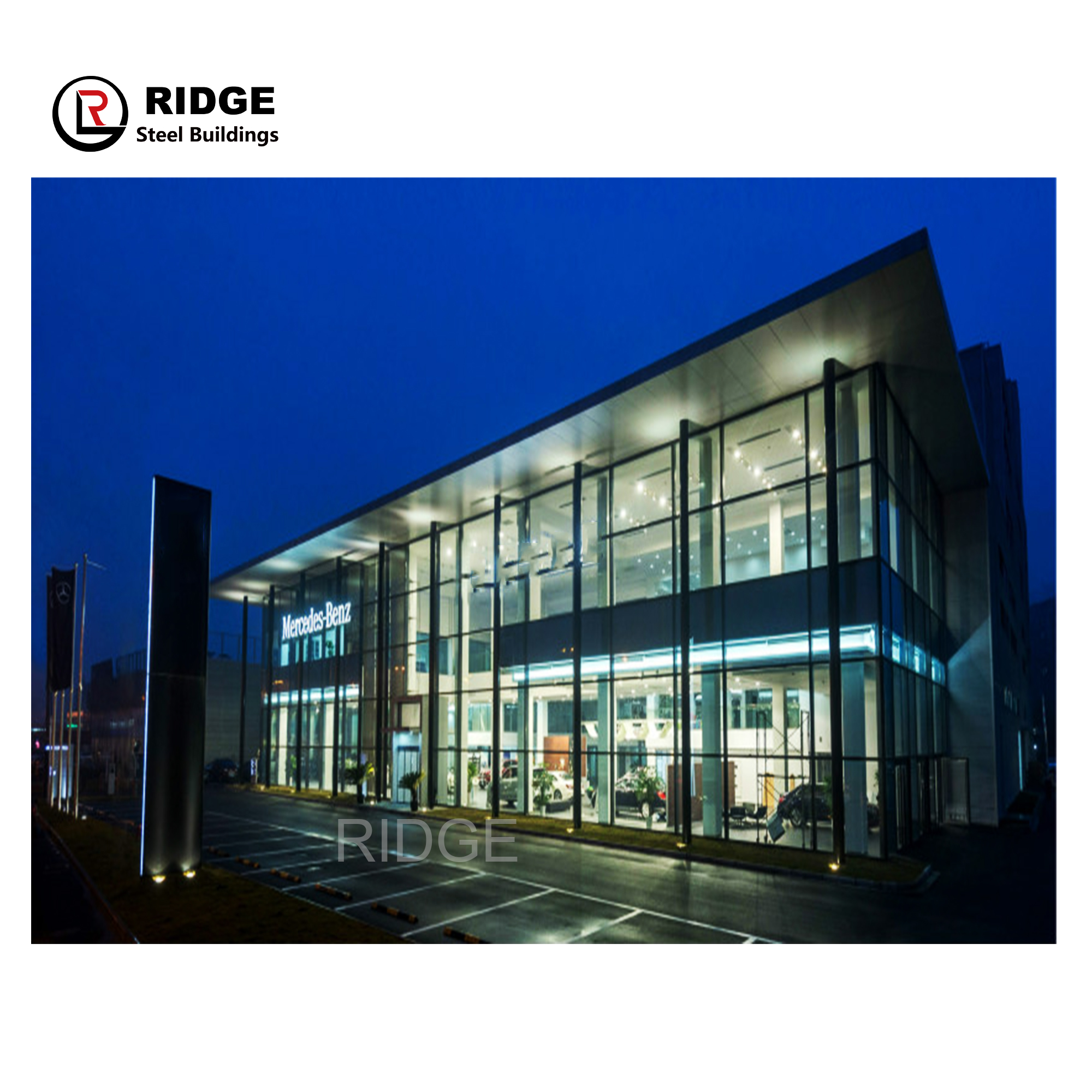 with crane Smooth Finish Galvanized Steel Structure Metal Panel Wall Roof Engineer Helps To Instruct Installation Structural Solution