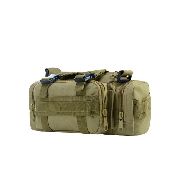 Logo 9L 900D Oxford Fabric Waterproof Multifunctional Bag with Portable Mount and Compartments