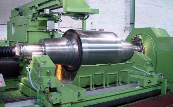 Horizontal Forged Steel Tool Roll Cast Iron Rolls For Universal Strip Steel Mill