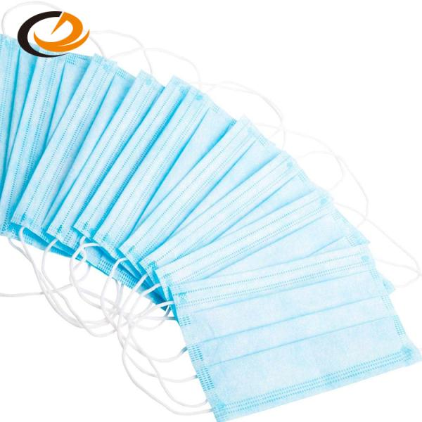 Disposable Triple Layer Surgical Mask Prevent Contamination From Bacteria Dust Coughing