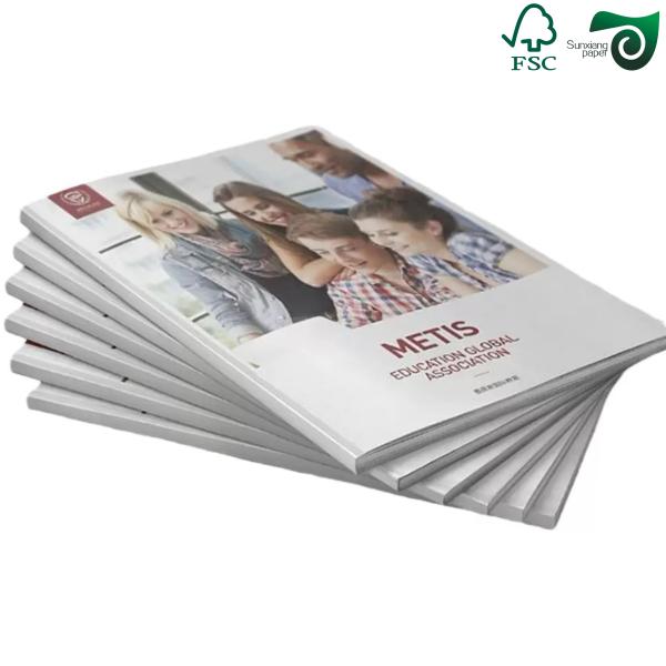 FSC C2S Gloss Paper 200gsm 250gsm For Offset Printed Magazine Covers