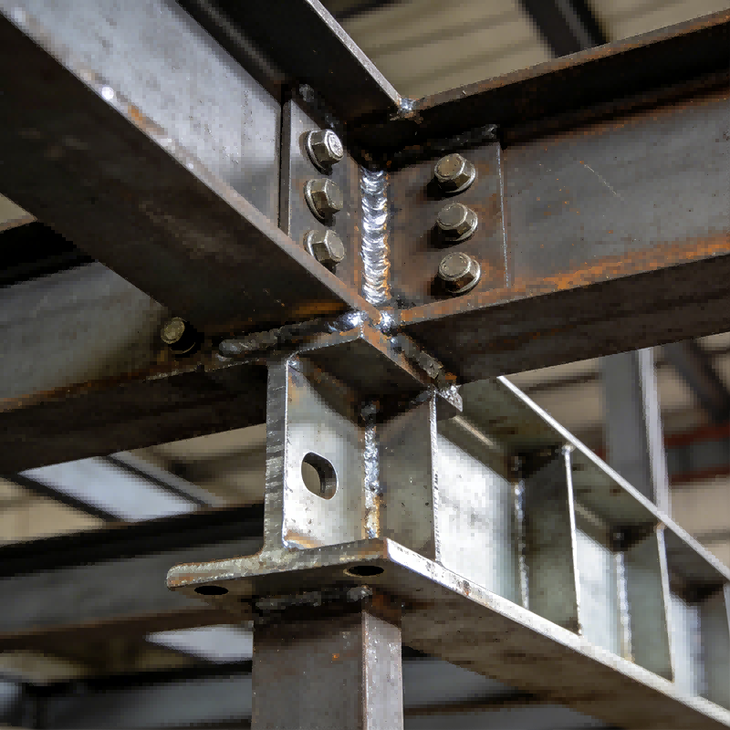 Q235B Q355B Steel Frame Mezzanine Racking For Warehouse