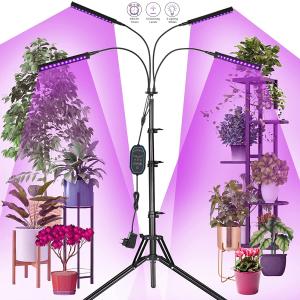 Muizlux 96 Watt Lâmpada de planta LED Espectro Vermelho e Azul com suporte