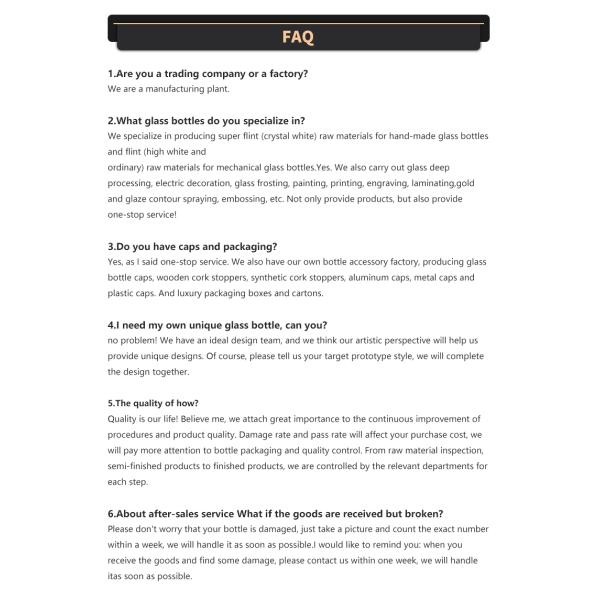 Стеклянный воротник 500 мл 50 мл Женщина Форма тела Виски Спиртные напитки Бутылка рома с защитной крышкой