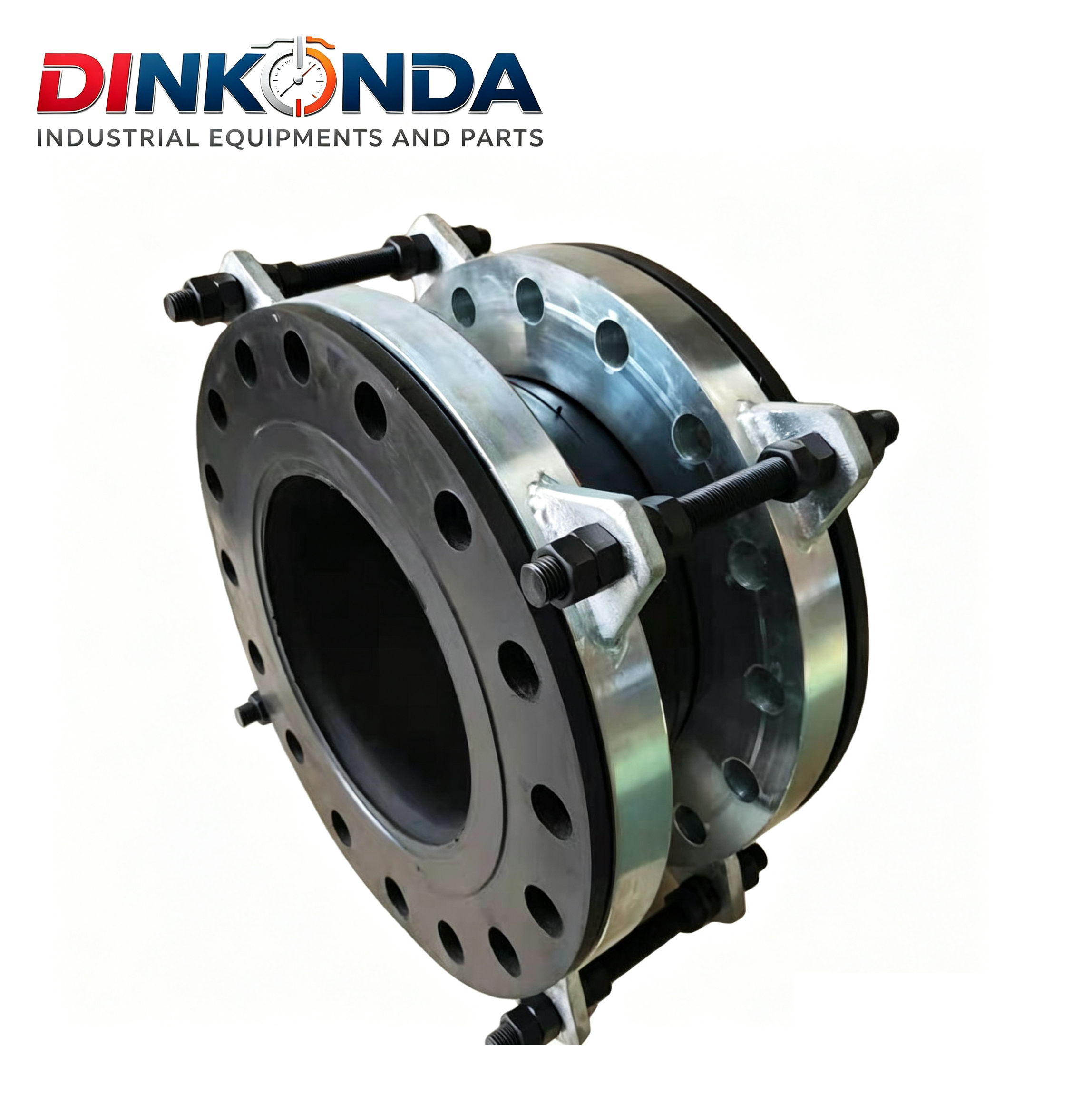 DN32-DN2000 Single Sphere Power Plant Expansion Joints NBR EPDM Rubber PN40