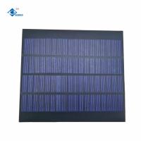 o painel solar fotovoltaico ZW-138155-P do ANIMAL DE ESTIMAÇÃO 2.2W personalizou o carregador 18V Mini Solar Panel do painel solar