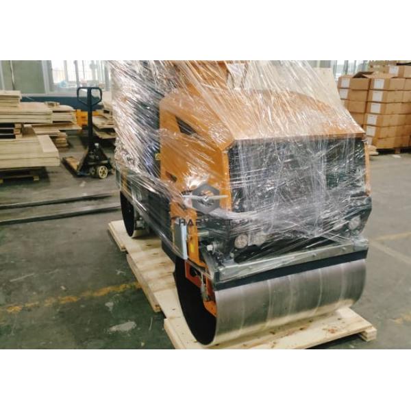 2 тонны двойной барабанный дорожный ролик с двигателем Yammer 18.6kw для продажи в Африке