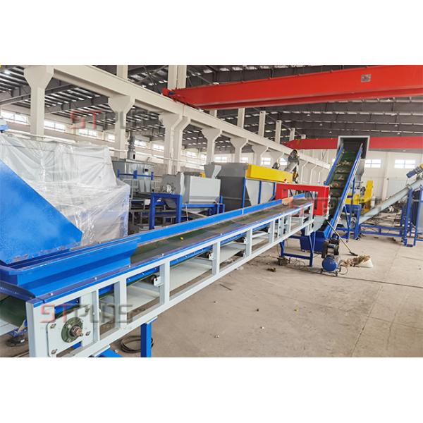 бутылка ЛЮБИМЦА отхода нити 1000kg/H повторно используя машину с горячим мытьем