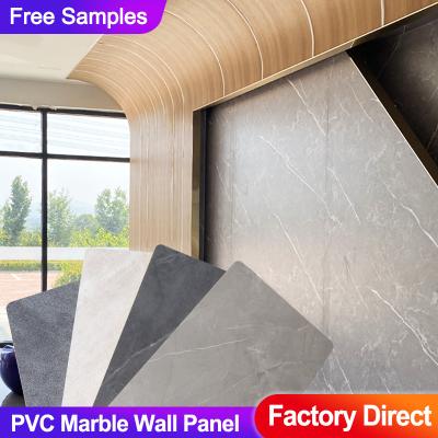 Fabrique de panneaux muraux en PVC en marbre Vente directe de bois en fibre de bambou