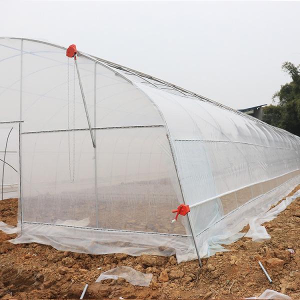 Plantação plástica uv dos vegetais da agricultura da estufa do mícron antienvelhecimento do filme anti