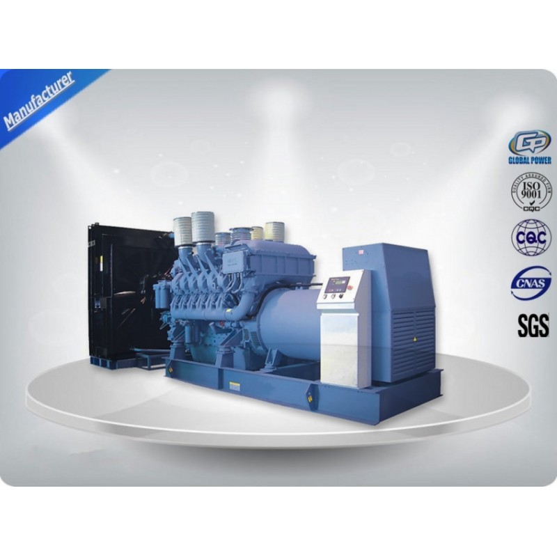 MTU Engine Heavy Duty Diesel Generator 24V DC Electric 50hz 2250-2500 kw / kva