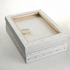 20x30 cm toile étendue en lin triplé pour peinture à l'huile acrylique