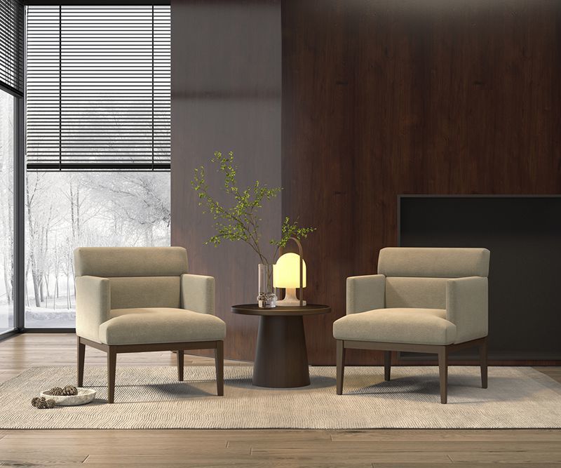 Office Reception Lounge Armchair Customisation Upholstered Accent Chair