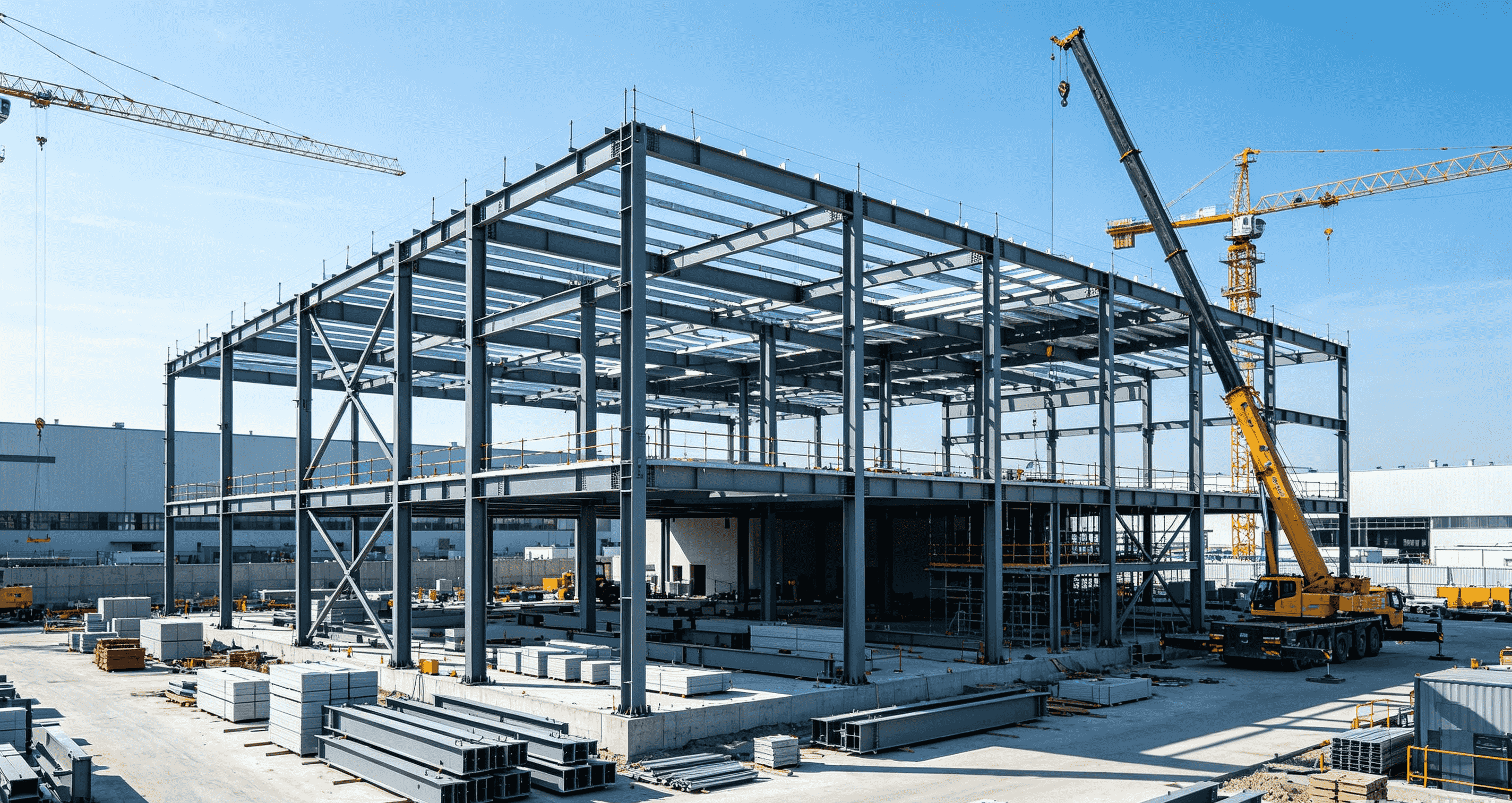 High Quality Steel H Beam High Strength Structural Steel Beam & Column Manufacturer