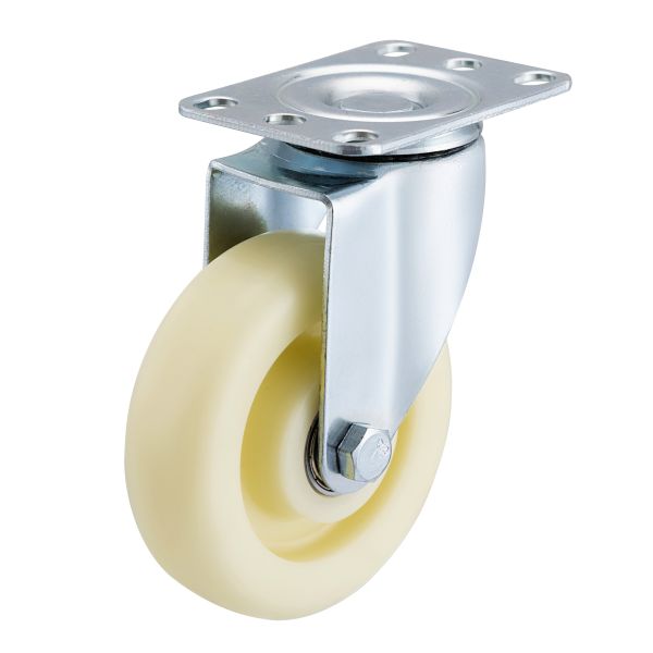Industrial Medium Duty Trolley Wheels 3‑5″ PP/TPR Swivel Caster with Brake