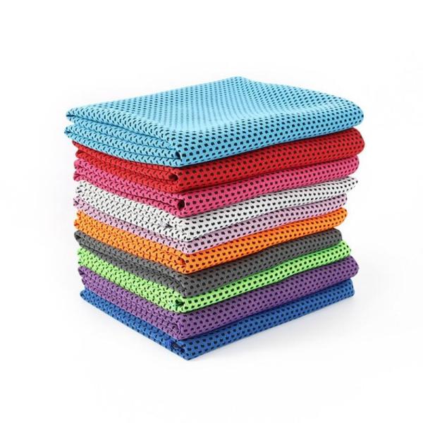 Servette de glace de refroidissement personnalisable très absorbante, facile à nettoyer, résistante aux odeurs