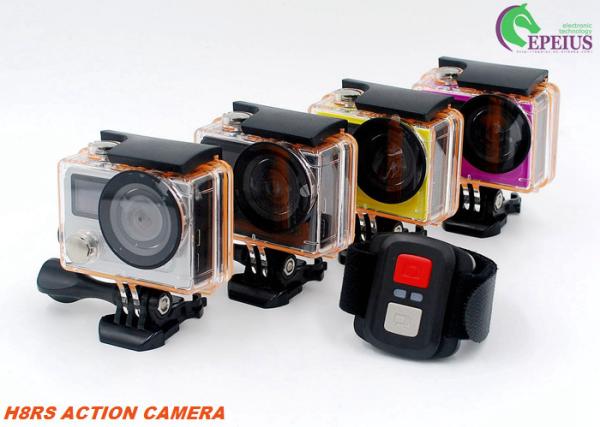 Ultra 4K H8RS VR 360 Camera WiFi Dual Screen Waterproof Anti Shake For Outdoor Sports