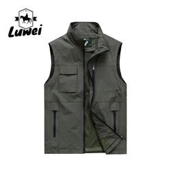 Spring And Autumn Loose Large Size Waistcoat Utility Casual Sports Men's Vest Classic Sleeveless Mens Vest