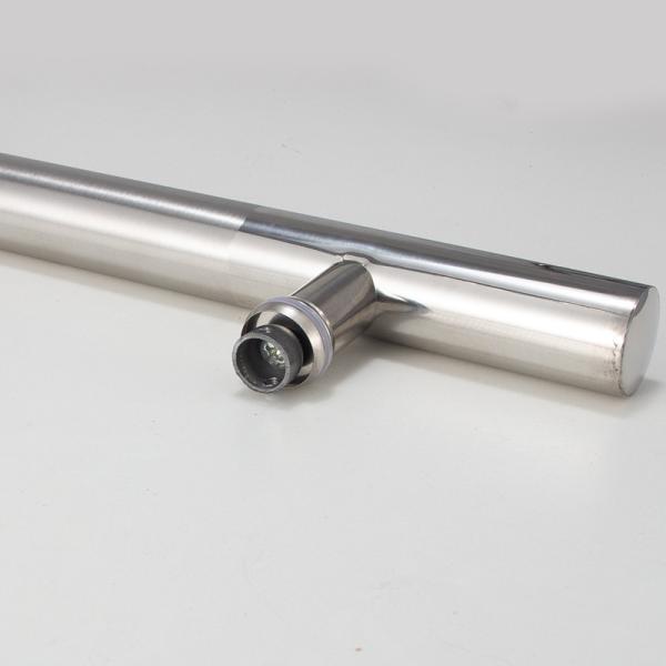 Customized Thickness Aluminium Profile Glass Door Handle Modern Design 0.30mm Thickness