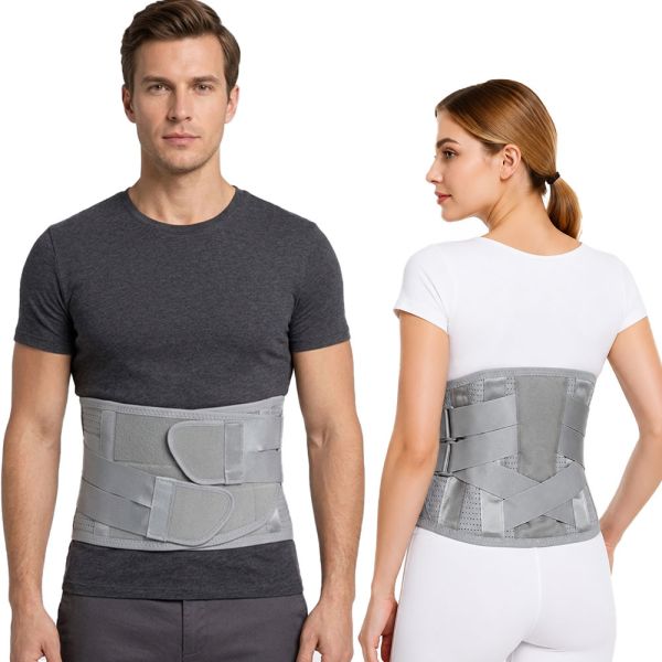 SpineGuard Pro Lumbar Support Belt Lower Back Pain Relief Sciatica Brace
