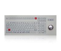 Clavier industriel résistant à l'eau IP65 Trackball