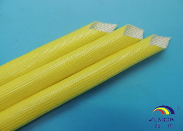F class Electrical oil proof Sleeve Fiberglass Sleeving Acrylic varnished