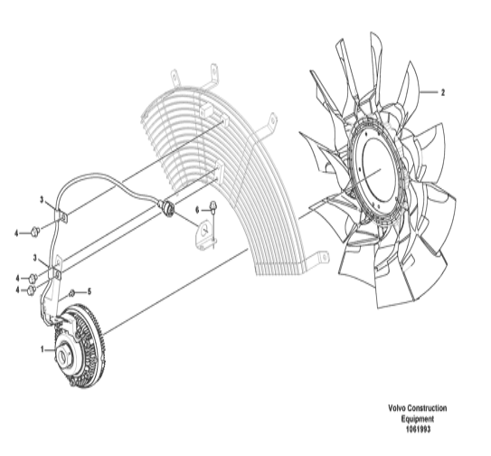 14670742 VOE14670742 Clutch Excavator Electric Parts Fitting For Vo-lvo EC170D