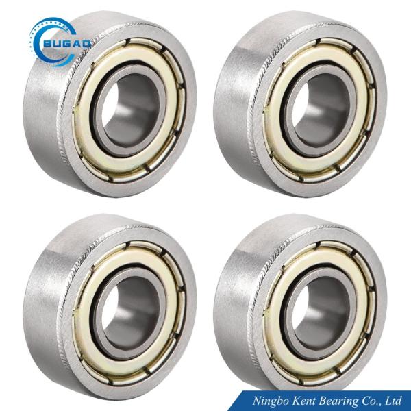 604ZZ Deep Groove Ball Bearing Double Shield 604-ZZ , 4mm x 12mm x 4mm High Carbon Steel Z1 Bearings