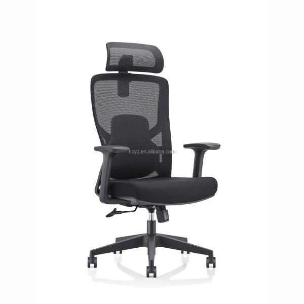 Mesh Office Swivel Chair with Self-Loading Mechanism and Adjustable Backrest 90-135°