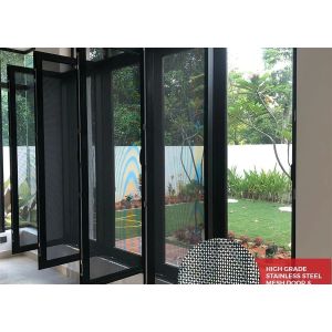 Прочный противоугонный 11 сетки из нержавеющей стали 304 316 черный эпоксидный защитный экран для окна