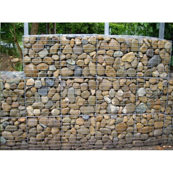 Гальванизированная оборона Gabion корзин Gabion сваренной сетки Galfan сварила ячеистую сеть